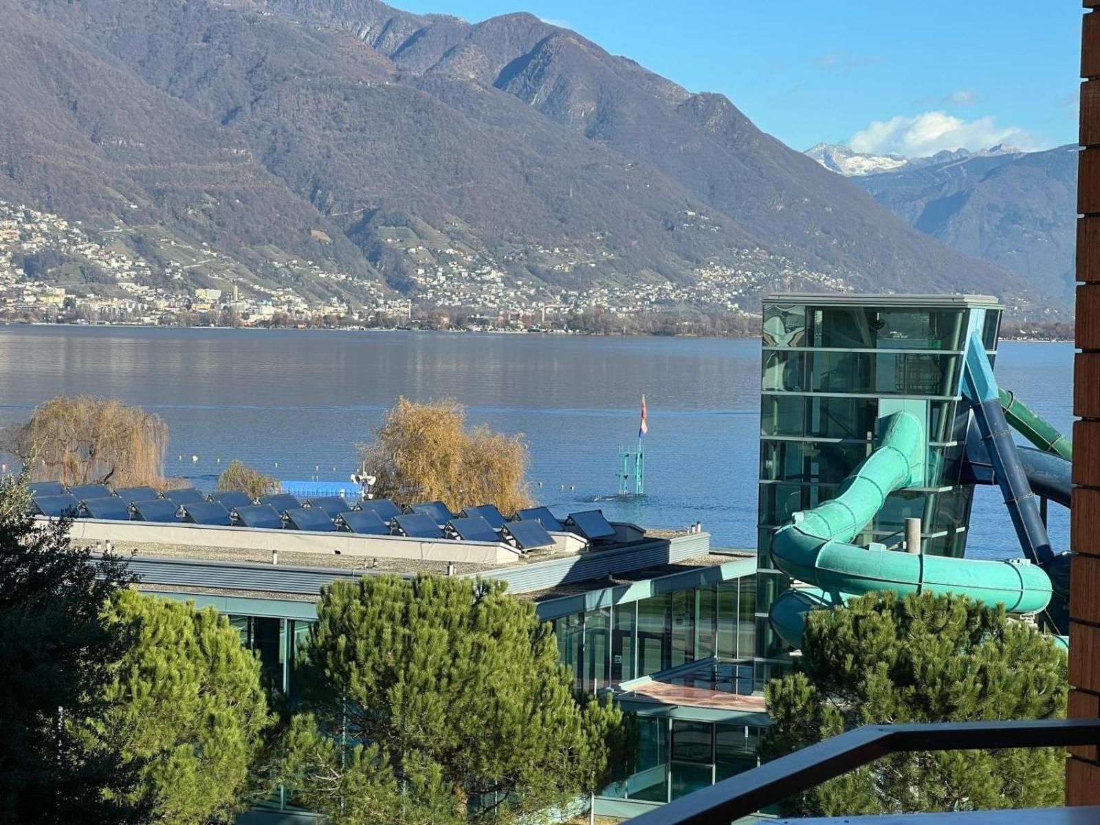 Appartamento Locarno: Casa Lido Esterno foto
